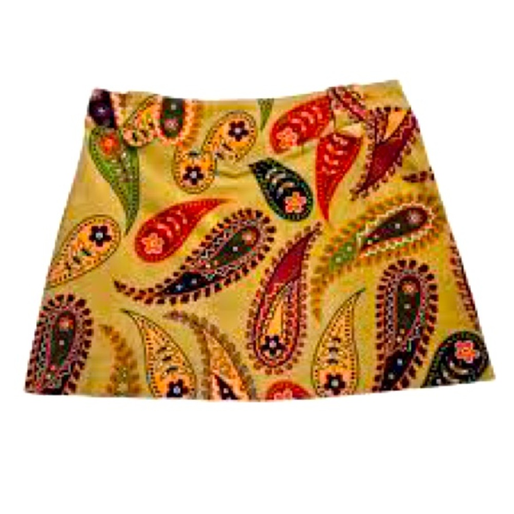 Zara corduroy mini skirt size L